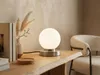 Kleine Tischlampe mit Glaskugel Weiß Ø12cm - LED per Touch Produktbild-Vorschau 10