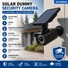 Solarbetriebene Attrappe einer Überwachungskamera blinkende Produktbild-Vorschau 3