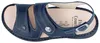 FINN COMFORT Milos Damen Sandalen blau atlantic Glattleder Produktbild-Vorschau 6