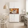 Küchenschrank Weiß/Beton Blanca Bistro Produktbild-Vorschau 1