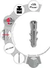 TOX Spreizdübel Barracuda 16x80 mm / innen und außen Produktbild-Vorschau 3