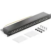 deleyCON CAT 6a Patchpanel Verteilerfeld 24 Port - Desktop Produktbild-Vorschau 2