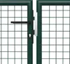 vidaXL Gartentor aus Stahl 500 x 100 cm Grün Produktbild-Vorschau 3