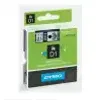 DYMO D1  Schriftband 45010  12mmx7.0m schwarz->transp. Produktbild-Vorschau 49