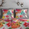 Duvet cover HIP 135x200 + 1* 80x80 cm - Mandals and flowers Produktbild-Vorschau 6