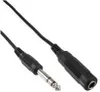 InLine® Klinkenverlängerung, 6,3mm Klinke Stecker / Buchse, Produktbild-Vorschau 4