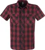Brandit Kurzarmhemd Herren Roadstar schwarz/rot Basics 100% Produktbild-Vorschau 1