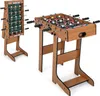 COSTWAY Tischkicker klappbar, Kickertisch inkl. 18 Kicker Produktbild-Vorschau 1