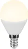A white LED light bulb with a silver base is shown against a white background. Produktbild-Vorschau