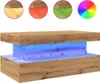 A wooden coffee table with LED lighting. Náhled obrázku produktu