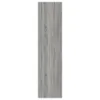 Kleiderschrank mit Schubladen Grau Sonoma 50x50x200 cm Produktbild-Vorschau 5