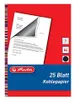 herlitz Kohlepapier, DIN A4, Inhalt: 25 Blatt Productafbeelding-voorbeeld 4