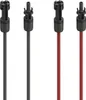 Hama 00223902, Kabel, Schwarz, Rot, 4 mm², IP65, MC4, 5 m Produktbild-Vorschau 1