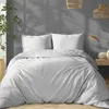 Deco4Home Satin-Bettwäsche | 220x200 cm | Baumwolle | Weiß Produktbild-Vorschau 14