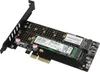 Axagon PCEM2-D, PCIe, M.2, SATA, Pełna wysokość/niski Podgląd zdjęcia produktu 14