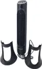 A black Honeywell tower fan with its two black base stands, placed on a white background. Podgląd zdjęcia produktu