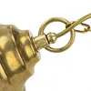 Maritime Pendelleuchte Messing Riffelglas IP54 Außenbereich Produktbild-Vorschau 6