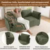Canapé 2 places Merax, design moderne, modèle loveseat avec Voir les images du produit 5