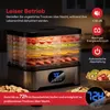 Dörrautomat Edelstahl, Dörrgerät mit 8 Etagen, Dehydrator Produktbild-Vorschau 5