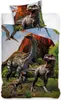 Dinosaurier Kinderbettwäsche Set für Jungen 135x200 80x80 Produktbild-Vorschau 1