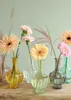 Vintage Glasvase 15 cm, in vielen Farben – Kleine Tischvase Produktbild-Vorschau 3