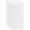 vidaXL Ante dell'armadio a persiana design 4 pezzi bianco Anteprima dell’immagine prodotto 3
