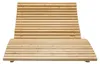 HOME DELUXE Wellenholzliege WOLGA - 120 cm | Holzliege, Produktbild-Vorschau 9