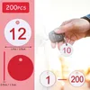 Nummerborden 1-200 Stuks - Gegraveerde Etiketten - ID-Tags Productafbeelding-voorbeeld 2