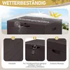 FCH Gartenbox Wasserdicht, 126L Kunststoff-Aufbewahrungsbox Produktbild-Vorschau 2