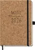 Wochen-Notiz-Timer A5 'Kork' 2026 Produktbild-Vorschau 1