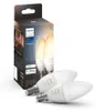 Philips HUE White Ambiance 4W E14 2PACK LED-Kerze, Sockel Produktbild-Vorschau 25