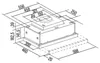 CATA TFH6630WH, 575 m³/h, Potrubí, A, B, D, 63 dB Náhled obrázku produktu 8
