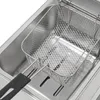 12Liter Elektrische kommerzielle Friteuse (Doppelzylinder) Produktbild-Vorschau 8