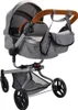 Bandits & Angels Puppenwagen Grau Modern Angel 2in1 Grau Produktbild-Vorschau 7