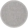 Ayyildiz Outdoor- und Terrassenteppiche Grau 200 cm rund Produktbild-Vorschau 2