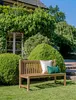 Gartenbank Massive Teakbank ohne Armlehne 130 cm, Produktbild-Vorschau 4