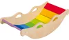 Playtive Holz Balancewippe, Kinder in Regenbogenfarben mit Produktbild-Vorschau 1