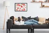 Bild 60x40 MDF-Rahmen, Wandkunst Rosen Produktbild-Vorschau 2