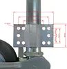 Automatik Stützrad mit Universalflansch 10 Loch, 250kg für Produktbild-Vorschau 3