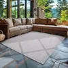 Outdoor Teppich Wetterfest, Pflegeleicht Stilvolles Modern Produktbild-Vorschau 1