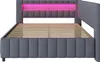 Sweiko Polsterbett Schlafsofa 140x200, Gepolstertes aus Produktbild-Vorschau 17