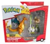 Pokémon Figuren 3er-Pack Evoli, Lauchzelot & Glurak Produktbild-Vorschau 2