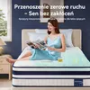 Materac 90x200 30 cm zintegrowany topper, 7‑strefowy Podgląd zdjęcia produktu 2