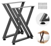 VEVOR Set di 2 pattini per tavolo 610x740 mm, base a X per Anteprima dell’immagine prodotto 1