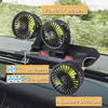 Autolüfter, 3-Kopf-Tischventilator, 2-stufig einstellbar, Produktbild-Vorschau 3
