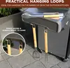 set di 3 posate da barbecue bremermann in acciaio inox con Anteprima dell’immagine prodotto 5