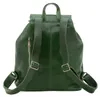 Borsa a tracolla da donna, zainetto, in vera pelle, pelle Anteprima dell’immagine prodotto 4