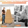 LARS360 Transportroller 2er Set mit 2x Feststellbremse, Produktbild-Vorschau 6