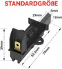 A diagram showing the dimensions of a product, likely a component for a washing machine. Produktbild-Vorschau
