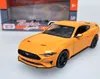 Motormax 79352MSW Ford Mustang GT 2018 matt schwarz 1:24 Produktbild-Vorschau 12